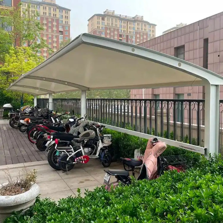 景德镇膜结构电动车棚